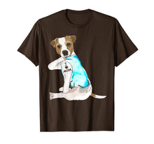 Load image into Gallery viewer, I Love Mom Jack Russell Terrier Tattooed T-Shirt-394121