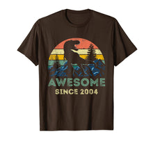 Load image into Gallery viewer, Funny 16th Birthday 16 Years Old Awesomne Since 2004 Gifts T-Shirt-3116841