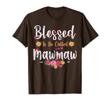 Load image into Gallery viewer, Womens Blessed To Be Called Mawmaw Shirt Mothers Day T-Shirt-469723