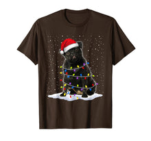 Load image into Gallery viewer, Pug Santa Christmas Tree Lights Xmas Gifts T-Shirt-1970505