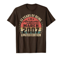 Load image into Gallery viewer, Vintage March 2007 13 Year Old Bday Gifts 13th Birthday TShirt900618