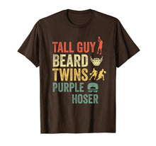 Load image into Gallery viewer, Perfect gift for kids dude-TALL GUY BEARD TWINS PURPLE HOSER T-Shirt-446879
