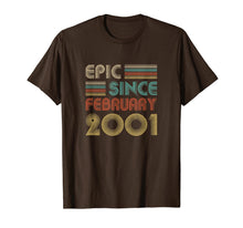 Load image into Gallery viewer, Epic Since February 2001 Vintage 19th Birthday Gifts T-Shirt-2766117