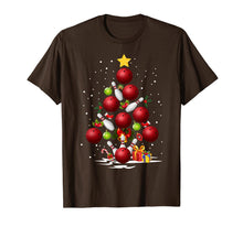 Load image into Gallery viewer, Funny shirts V-neck Tank top Hoodie sweatshirt usa uk au ca gifts for Funny Bowling Christmas Tree Light Bowling Pins & Balls Gift T-Shirt 453340