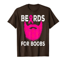 Load image into Gallery viewer, Pink Beards For Boobs Breast Cancer Awareness Month October T-Shirt