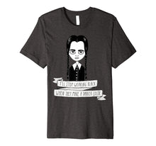 Load image into Gallery viewer, Funny shirts V-neck Tank top Hoodie sweatshirt usa uk au ca gifts for Wednesday Addams T Shirt 3262958