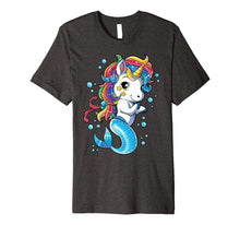 Load image into Gallery viewer, Funny shirts V-neck Tank top Hoodie sweatshirt usa uk au ca gifts for Unicorn Mermaid Mermicorn T Shirt Girls Kids Rainbow Gifts 1709953
