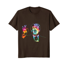 Load image into Gallery viewer, Tie Dye President Trump Shirt, Tie Dyed Potus T-Shirt