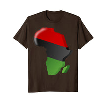 Load image into Gallery viewer, Funny shirts V-neck Tank top Hoodie sweatshirt usa uk au ca gifts for Pan African T-Shirt Unia Flag Map Continent 305545