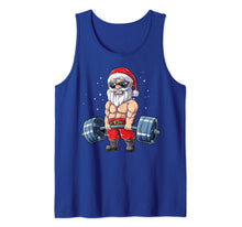 Load image into Gallery viewer, Funny shirts V-neck Tank top Hoodie sweatshirt usa uk au ca gifts for Santa Weightlifting Christmas Fitness Gym Deadlift Xmas Men Tank Top 609535
