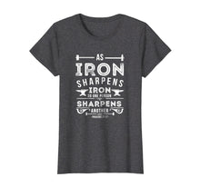 Load image into Gallery viewer, Funny shirts V-neck Tank top Hoodie sweatshirt usa uk au ca gifts for As Iron Sharpens Iron - Bible Verses & Scripture 389948