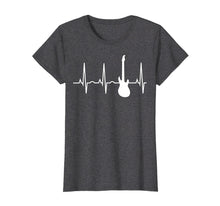 Load image into Gallery viewer, Funny shirts V-neck Tank top Hoodie sweatshirt usa uk au ca gifts for Electric Guitar Heartbeat Shirt - Guitar Musician T-Shirt 532984