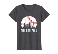 Load image into Gallery viewer, Funny shirts V-neck Tank top Hoodie sweatshirt usa uk au ca gifts for Philadelphia Downtown Baseball Philly Skyline T-Shirt 600316