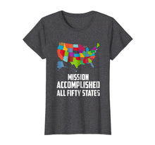 Load image into Gallery viewer, Funny shirts V-neck Tank top Hoodie sweatshirt usa uk au ca gifts for I did it! Visit all 50 USA states T-Shirt 581512