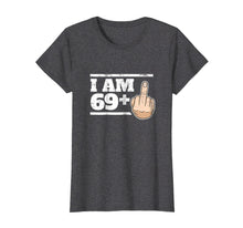 Load image into Gallery viewer, Funny shirts V-neck Tank top Hoodie sweatshirt usa uk au ca gifts for Milestone 70th Birthday - Gag Bday Joke Gift Idea: 69+1 1257076