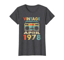 Load image into Gallery viewer, Funny shirts V-neck Tank top Hoodie sweatshirt usa uk au ca gifts for Vintage April 1978 Tshirt Retro 41st Birthday Gifts 3800967