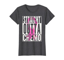Load image into Gallery viewer, Funny shirts V-neck Tank top Hoodie sweatshirt usa uk au ca gifts for Breast Cancer Awareness T Shirt STRAIGHT OUTTA CHEMO Funny 1165846