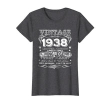 Load image into Gallery viewer, Vintage 1938 - Funny 81 Years Old 81st Birthday Gift T-Shirt