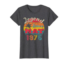 Load image into Gallery viewer, Funny shirts V-neck Tank top Hoodie sweatshirt usa uk au ca gifts for Legend Since May 1975 44th Birthday Gifts Vintage T Shirt 2916956