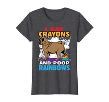 Load image into Gallery viewer, Funny shirts V-neck Tank top Hoodie sweatshirt usa uk au ca gifts for Pug Gift I Eat Crayons and Poop Rainbows Shirt Women Kids 2940512