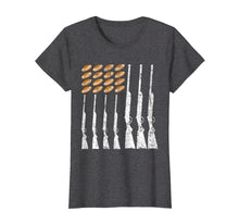 Load image into Gallery viewer, Funny shirts V-neck Tank top Hoodie sweatshirt usa uk au ca gifts for TRAP SHOOTING CLAY PIGEON AMERICAN FLAG DISTRESSED T-SHIRT 1199377
