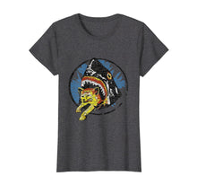 Load image into Gallery viewer, Funny shirts V-neck Tank top Hoodie sweatshirt usa uk au ca gifts for Shark Eating a Cat Shirt 894293