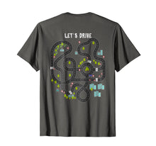 Load image into Gallery viewer, Play Cars on Daddys Back Gift T Shirt for Dad Massage Tee 68341