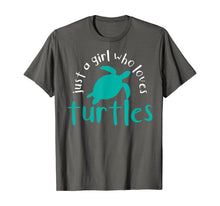 Load image into Gallery viewer, Turtle For Girls Who Love Turtles Gift Diving Ocean Present T-Shirt