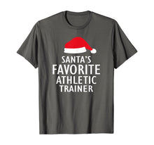 Load image into Gallery viewer, Funny shirts V-neck Tank top Hoodie sweatshirt usa uk au ca gifts for Santa's Favorite Athletic Trainer Funny Christmas Gifts T-Shirt 785179
