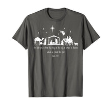 Load image into Gallery viewer, Funny shirts V-neck Tank top Hoodie sweatshirt usa uk au ca gifts for Christian Bible Verse Costume Christmas Nativity Luke 2:11 T-Shirt 609529