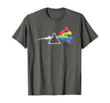 Load image into Gallery viewer, Funny shirts V-neck Tank top Hoodie sweatshirt usa uk au ca gifts for The TShirt Wall Prism Refraction Pink Rainbow Poke Floyd Mon T-Shirt 91505