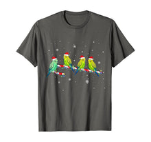 Load image into Gallery viewer, Funny shirts V-neck Tank top Hoodie sweatshirt usa uk au ca gifts for Funny Budgies with Candy Cane Gifts Christmas Budgies Lover T-Shirt 1047083