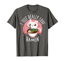 Load image into Gallery viewer, Funny shirts V-neck Tank top Hoodie sweatshirt usa uk au ca gifts for Love Ramen Japanese Noodles T-Shirt Kawaii Anime Cat Gifts 118762