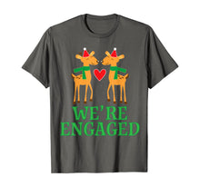 Load image into Gallery viewer, Funny shirts V-neck Tank top Hoodie sweatshirt usa uk au ca gifts for Christmas Engagement We're Engaged Reindeer Gifts T-Shirt 1115371