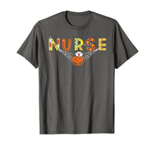 Load image into Gallery viewer, Nurse Halloween Shirt Gift With Pumpkin Boo Spider Witch Hat T-Shirt