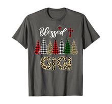 Load image into Gallery viewer, Funny shirts V-neck Tank top Hoodie sweatshirt usa uk au ca gifts for Leopard Print Christmas Trees Blessed Gigi Xmas Gifts T-Shirt 381871
