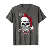 Load image into Gallery viewer, Funny shirts V-neck Tank top Hoodie sweatshirt usa uk au ca gifts for Skull Bah Humbug Christmas Funny Santa T shirt 133838