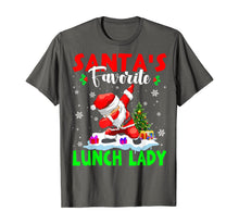 Load image into Gallery viewer, Funny shirts V-neck Tank top Hoodie sweatshirt usa uk au ca gifts for Santa's Favorite Lunch Lady Cute Lunch Lady Christmas Gifts T-Shirt 331980
