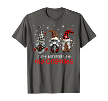 Load image into Gallery viewer, Funny shirts V-neck Tank top Hoodie sweatshirt usa uk au ca gifts for Three Gnomes In Red Christmas Just Hanging With My Gnomies T-Shirt 526093