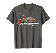 Load image into Gallery viewer, Funny shirts V-neck Tank top Hoodie sweatshirt usa uk au ca gifts for Funny Russian Tortoise Christmas T-Shirt Santa Hat Animal T-Shirt 1018318