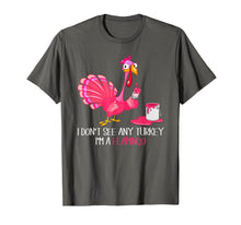 Load image into Gallery viewer, Funny shirts V-neck Tank top Hoodie sweatshirt usa uk au ca gifts for I Don't See Any Turkey I'm A Flamingo Thanksgiving Gifts T-Shirt 126149