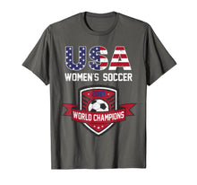 Load image into Gallery viewer, USA World Champions 2019 Tee United States 2019 Soccer Gift T-Shirt 447708