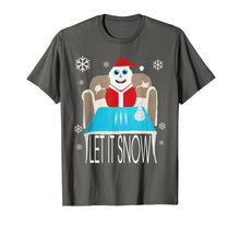 Load image into Gallery viewer, Cocaine Santa let it snow christmas sweater T-Shirt-177453