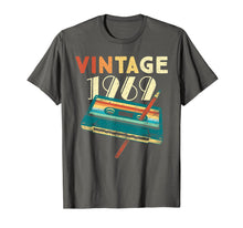 Load image into Gallery viewer, Vintage 1969 Music Cassette 50th Birthday Gifts 50 Years Old T-Shirt 132987