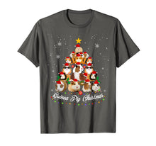 Load image into Gallery viewer, Tree Guinea Pig Christmas Tee Guinea Pig Christmas Pajamas T-Shirt
