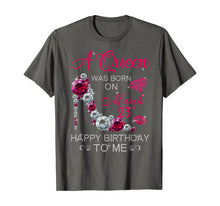 Load image into Gallery viewer, Womens Gifts A Queen Was Born On March 23rd Birthday T-Shirt-2265140