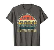Load image into Gallery viewer, Vintage April 2004 Clothes 16 Years Old 16th Birthday Gifts TShirt314653