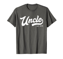 Load image into Gallery viewer, Uncle Est 2019 New Uncle Gift Father's Day T-Shirt