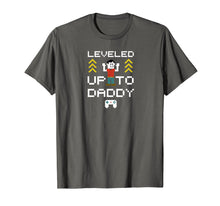 Load image into Gallery viewer, Funny shirts V-neck Tank top Hoodie sweatshirt usa uk au ca gifts for New dad Gifts leveled up to daddy day gift idea t-shirt 1261015