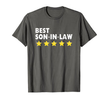 Load image into Gallery viewer, Funny shirts V-neck Tank top Hoodie sweatshirt usa uk au ca gifts for Mens Best Son-In-Law T-Shirt 5 Star Funny Men Gifts Tee Shirts 3533525